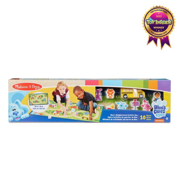 Blue's Clues & You! Blue's Neighborhood Activity Rug - Image 3