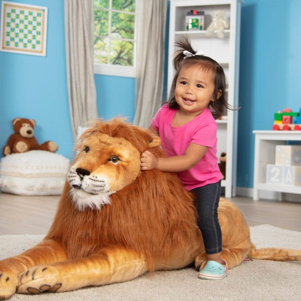 Lion Lifelike Plush Stuffed Animal - Image 10