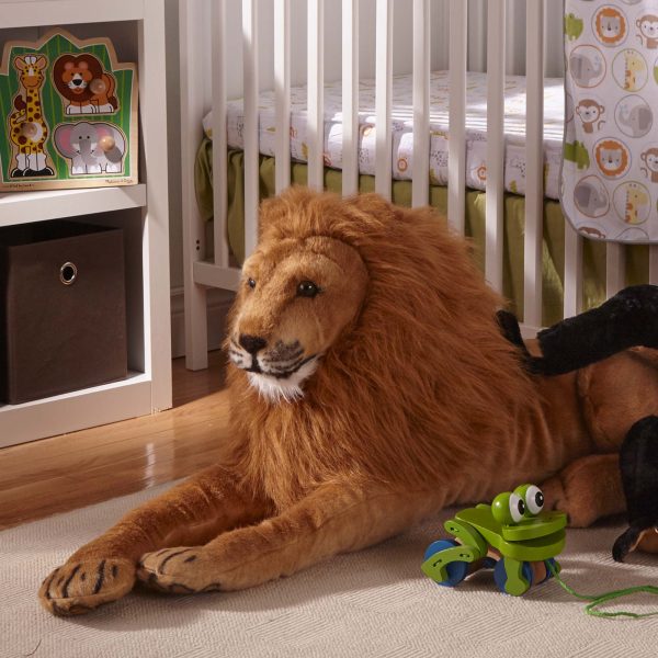 Lion Lifelike Plush Stuffed Animal - Image 9