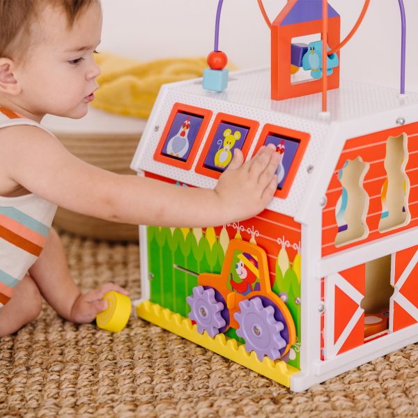 First Play Slide, Sort & Roll Activity Barn - Image 8