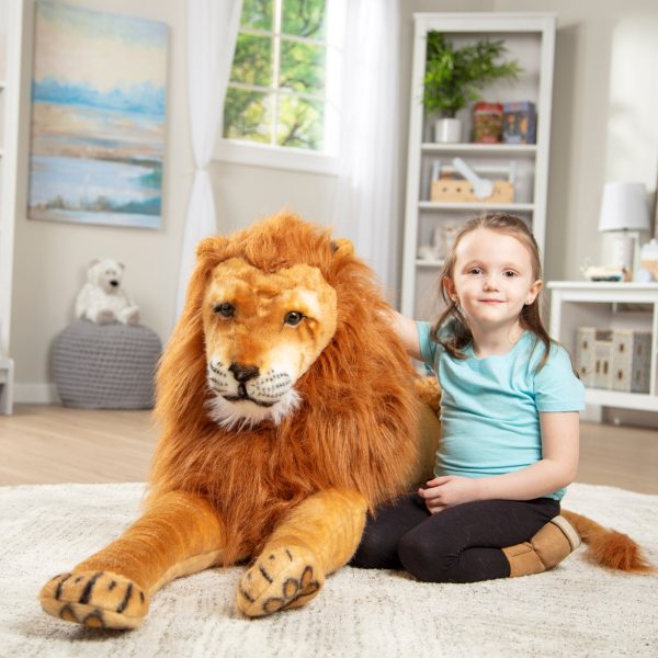 Lion Lifelike Plush Stuffed Animal - Image 6