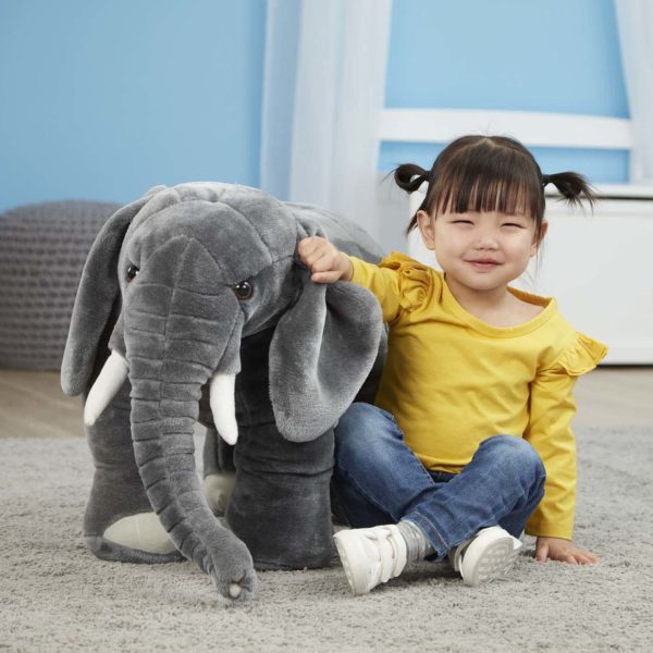 Elephant Giant Stuffed Animal - Image 2