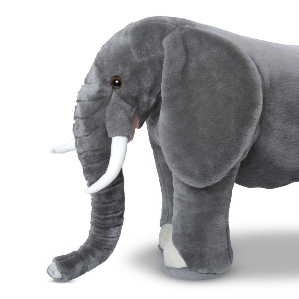 Elephant Giant Stuffed Animal - Image 4