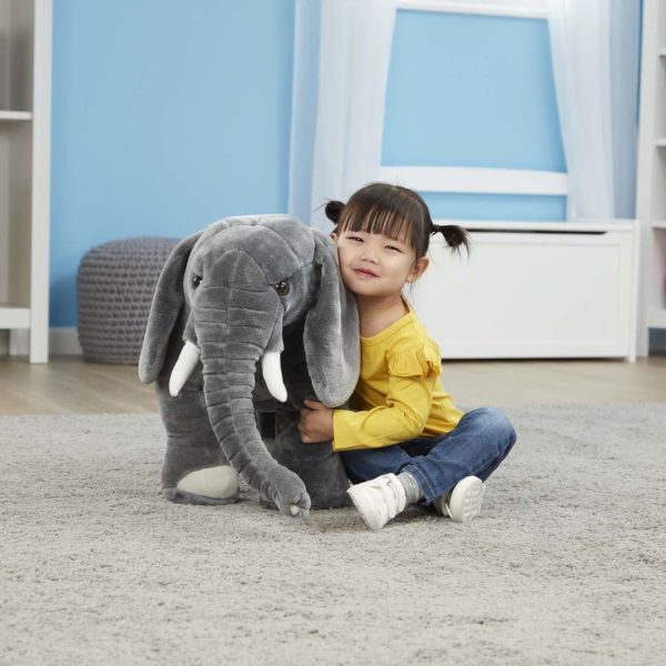 Elephant Giant Stuffed Animal - Image 5