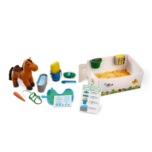 Feed & Groom Horse Care Play Set - Image 4