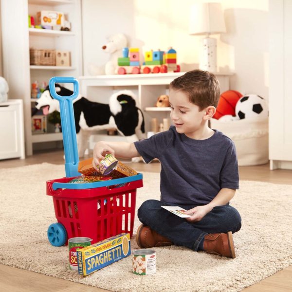 Fill & Roll Grocery Basket Play Set - Image 2