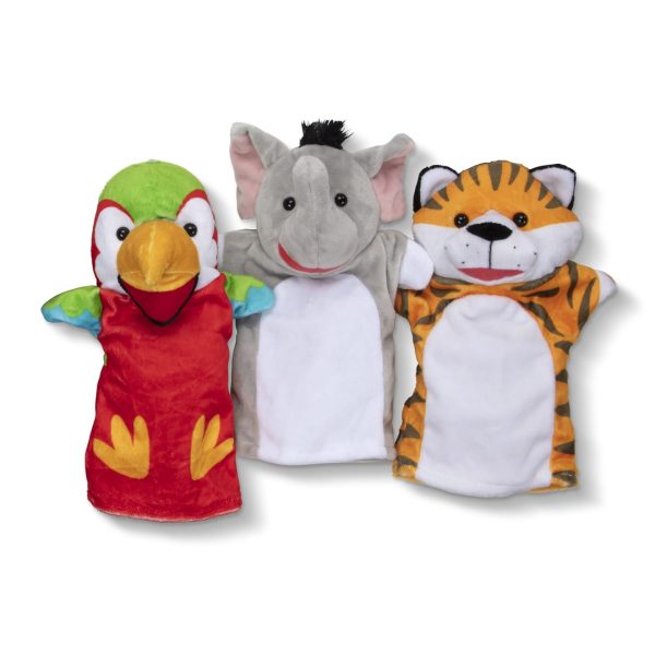 Safari Buddies Hand Puppets - Image 4