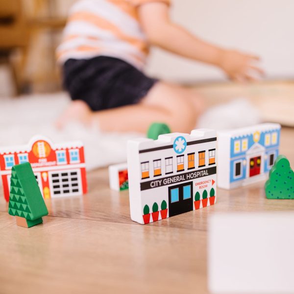 Wooden Town Play Set - Image 5