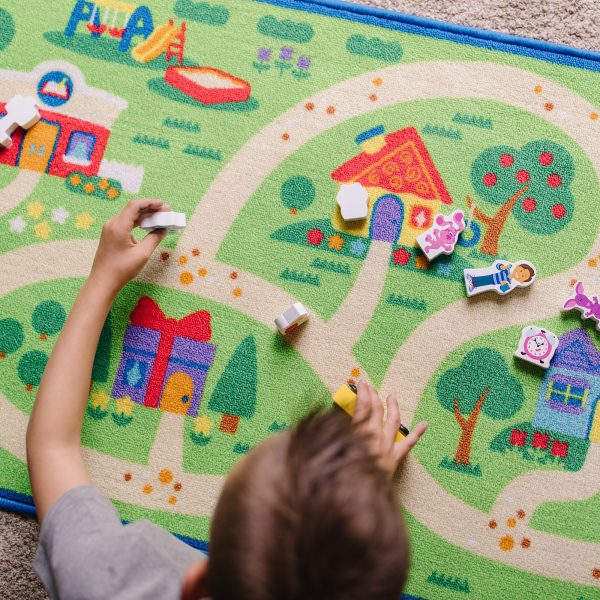 Blue's Clues & You! Blue's Neighborhood Activity Rug - Image 10