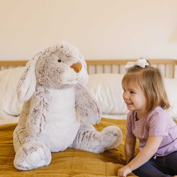 Jumbo Burrow Bunny Stuffed Plush Animal - Image 7