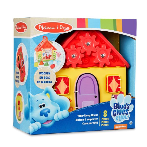 Blue's Clues & You! Wooden Take-Along House - Image 3