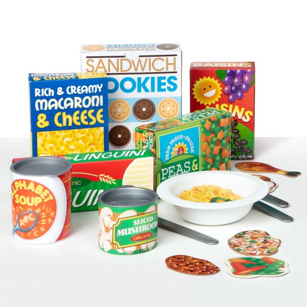 Deluxe Kitchen Collection Cooking & Play Food Set - Image 4