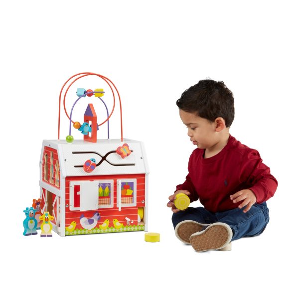 First Play Slide, Sort & Roll Activity Barn - Image 9